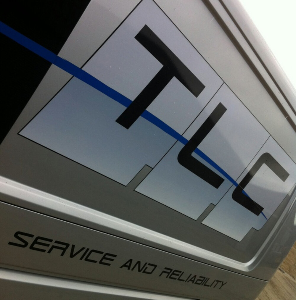 TLC Installations branded vehicle